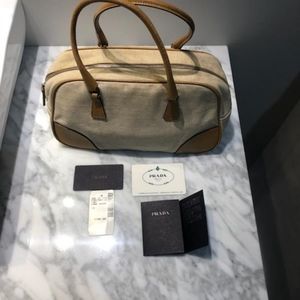 Prada handle bag